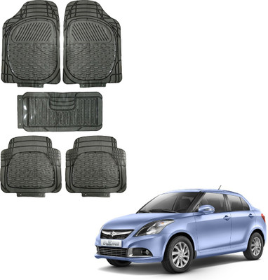 Oshotto Rubber Standard Mat For  Maruti Suzuki Swift Dzire(Black)
