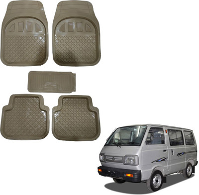 Oshotto Rubber Standard Mat For  Maruti Suzuki Omni(Beige)