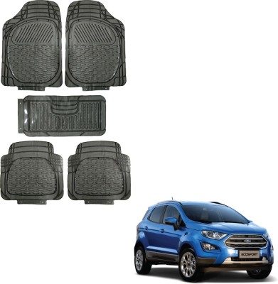 Oshotto Rubber Standard Mat For  Ford Ecosport(Black)