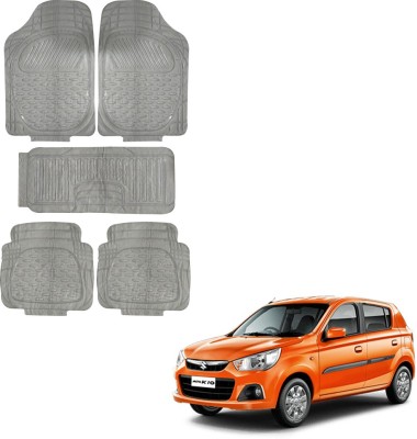 Oshotto Rubber Standard Mat For  Maruti Suzuki Alto K10(White)