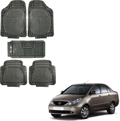 Oshotto Rubber Standard Mat For  Tata Indigo(Black)