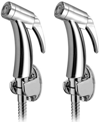 DRIZZLE Health Faucet With 1 Meter Flexible Tube And Wall Hook - Set of 2 Faucet Set