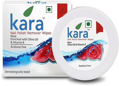 KARA Wipes Nail Polish Remover With Vitamin Removes Nail Polish(30 g)