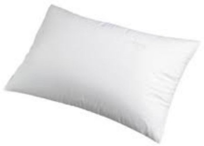 Navi collection Microfibre Solid Sleeping Pillow Pack of 1(White)