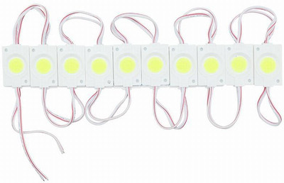 TRP Traders 10 LEDs 0.05 m Green Steady Strip Rice Lights(Pack of 10)
