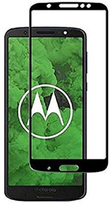 alphax Edge To Edge Tempered Glass for Motorola Moto G6 Play(Pack of 1)