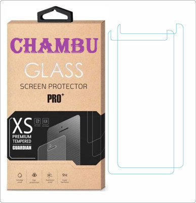 CHAMBU Tempered Glass Guard for OnePlus 6T(Pack of 2)