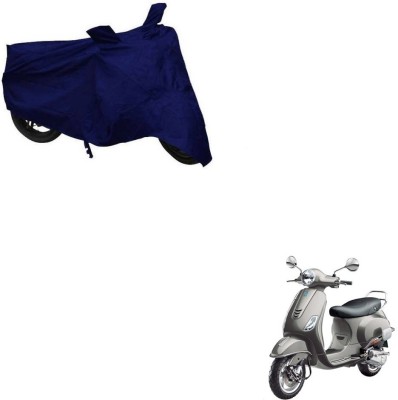 AuTO ADDiCT Waterproof Two Wheeler Cover for Piaggio(Vespa VXL, Blue)