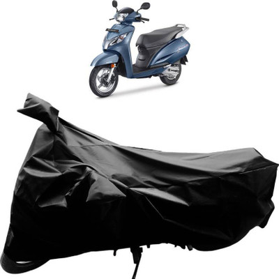 COVER WORLD Waterproof Two Wheeler Cover for Honda(Activa 125, Black)