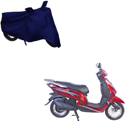 AuTO ADDiCT Waterproof Two Wheeler Cover for Avon(E Scoot, Blue)