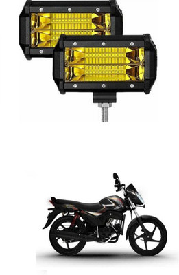 PRTEK Led Work Light OffRoad 2pcs Pack Flood Led Fog Light 080 Fog Lamp Motorbike LED for Mahindra (12 V, 72 W)(Pantero, Pack of 2)
