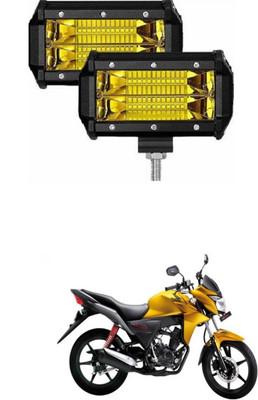 PRTEK Led Work Light OffRoad 2pcs Pack Flood Led Fog Light 163 Fog Lamp Motorbike LED for Honda (12 V, 72 W)(CB Twister, Pack of 2)