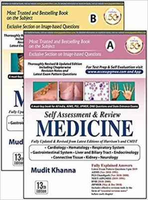 Self Assessment & Review Medicine(English, Paperback, Khanna Mudit)