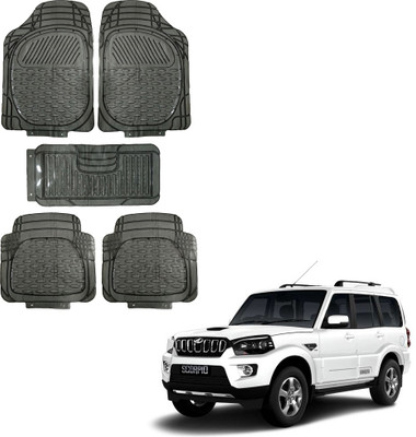 Oshotto Rubber Standard Mat For  Mahindra Scorpio(Black)