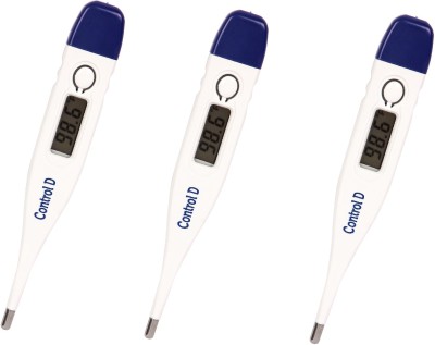 Control D CDT03 Pack of 3 Digital Thermometer Thermometer(White, Blue)