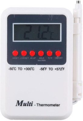 Dr care 6765 Multi Stem Thermometer With External Sensing Probe Digital Thermometer(White)