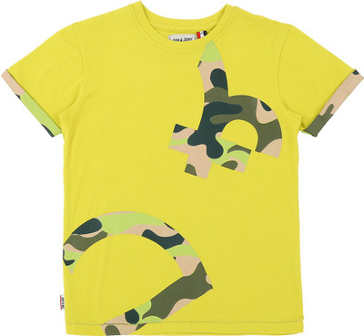 Gini Jony Boys Graphic Print Cotton Lycra Blend T ShirtMulticolor Pack of 1