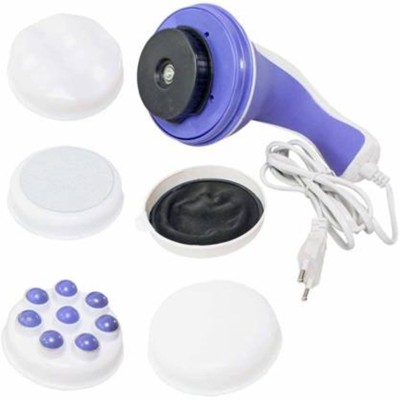 Zooper 240 RELAX & SPIN TONE HANDHELD FULL BODY Massager(White)