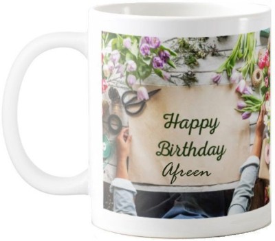 Exocticaa Afreen Happy Birthday Quotes 65 Ceramic Coffee Mug(325 ml)