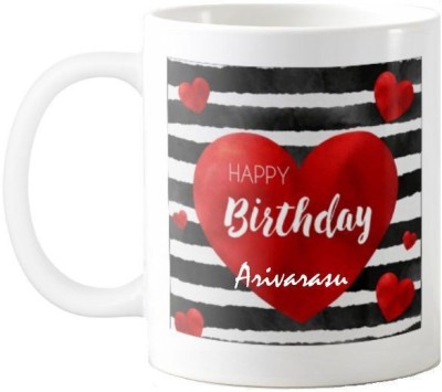 GNS Arivarasu Happy Birthday Romantic Love Quotes 66 Ceramic Coffee Mug(325 ml)