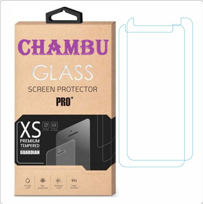 CHAMBU Tempered Glass Guard for Micromax Canvas Turbo Mini A200(Pack of 2)