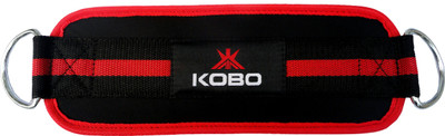 KOBO Gym Ankle Straps Cable Machine Double Ring Attachment Ankle Support(Multicolor)