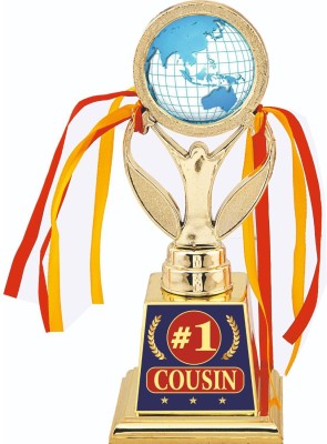 AARK INDIA Bhai Dooj Gift:Trophy: Award (PC00967) Trophy(9.5 inch)