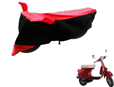 Flipkart SmartBuy Two Wheeler Cover for LML(Star Euro, Black, Red)