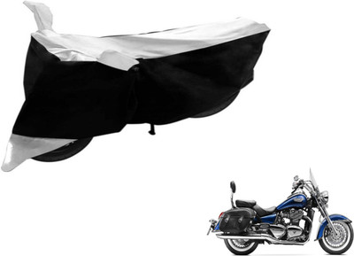 Flipkart SmartBuy Two Wheeler Cover for Triumph(Black, Silver)