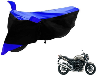 Flipkart SmartBuy Two Wheeler Cover for Suzuki(Bandit, Black, Blue)