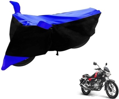 Flipkart SmartBuy Two Wheeler Cover for Bajaj(V 150, Black, Blue)