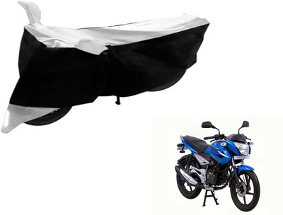 Flipkart SmartBuy Two Wheeler Cover for Bajaj(XCD 125cc, Black, Silver)