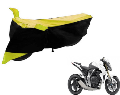 Flipkart SmartBuy Two Wheeler Cover for Honda(CB 1000R, Black, Yellow)