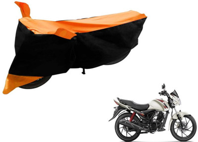 Flipkart SmartBuy Two Wheeler Cover for Suzuki(Sling Shot Plus, Black, Orange)