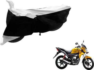 Flipkart SmartBuy Two Wheeler Cover for Honda(CB Twister, Black, Silver)