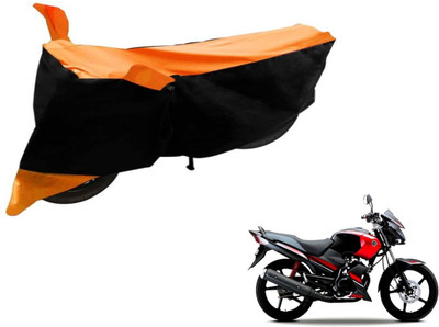 Flipkart SmartBuy Two Wheeler Cover for Yamaha(Gladiator, Black, Orange)