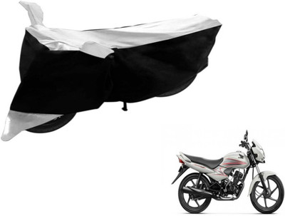 Flipkart SmartBuy Two Wheeler Cover for Universal For Bike(Black, Silver)