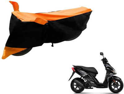 Flipkart SmartBuy Two Wheeler Cover for Yamaha(Jog R, Black, Orange)