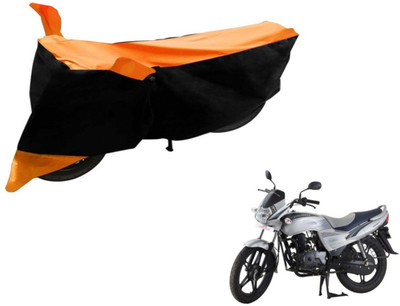 Flipkart SmartBuy Two Wheeler Cover for LML(Freedom, Black, Orange)