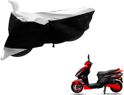 Flipkart SmartBuy Two Wheeler Cover for Kinetic(Nova, Black, Silver)
