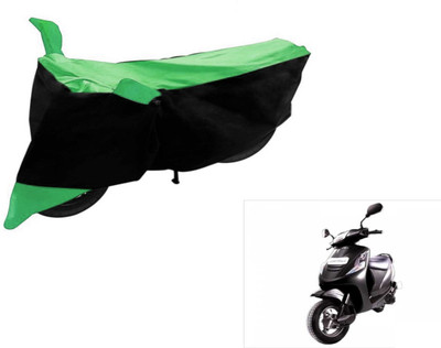 Flipkart SmartBuy Two Wheeler Cover for Mahindra(Kine, Black, Green)