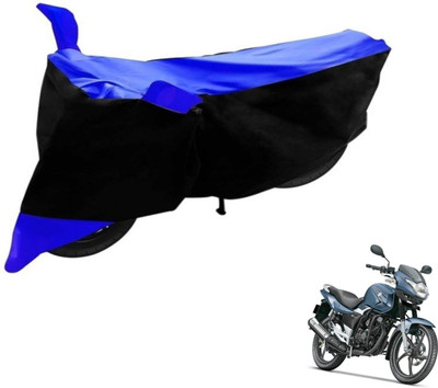 Flipkart SmartBuy Two Wheeler Cover for Suzuki(GS 150R, Black, Blue)