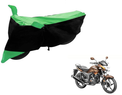 Flipkart SmartBuy Two Wheeler Cover for Hero(Hunk, Black, Green)