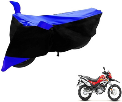 Flipkart SmartBuy Two Wheeler Cover for Hero(Impulse, Black, Blue)