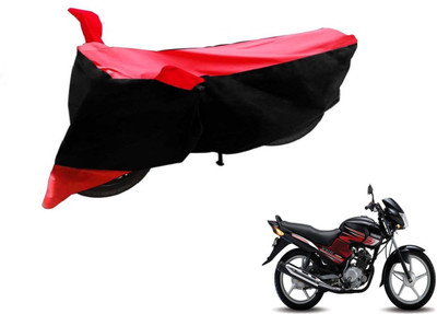 Flipkart SmartBuy Two Wheeler Cover for Yamaha(YBR 125, Black, Red)