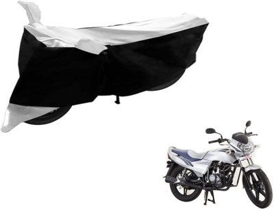 Flipkart SmartBuy Two Wheeler Cover for LML(Freedom, Black, Silver)