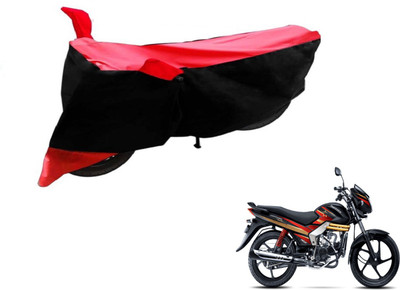 Flipkart SmartBuy Two Wheeler Cover for Mahindra(Centuro, Black, Red)
