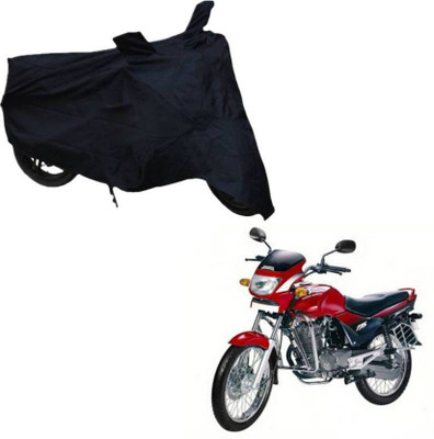 AutoRetail Two Wheeler Cover for Hero(Ambition, Black)