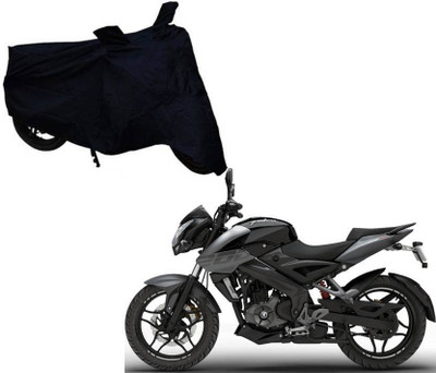 AutoRetail Two Wheeler Cover for Bajaj(Pulsar 200 NS DTS-i, Black)