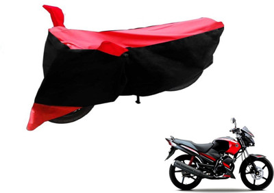 Flipkart SmartBuy Two Wheeler Cover for Yamaha(Gladiator, Black, Red)